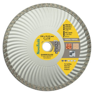 Tarcza diamentowa 230mm turbo wave